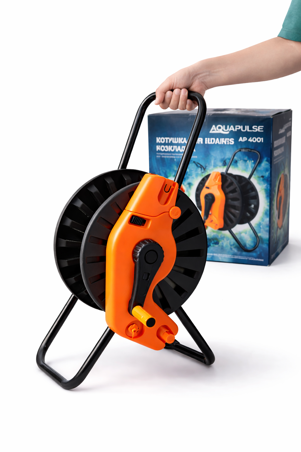 Катушка для шланга Aquapulse AP 4001 1/2-3/4" (32403357) Катушка для шланга Aquapulse AP 4001 1/2-3/4" (32403357)