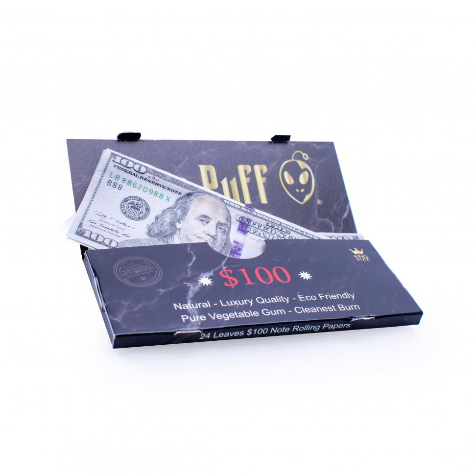 Папір для самокруток Alien Puff Dollar Papers KS