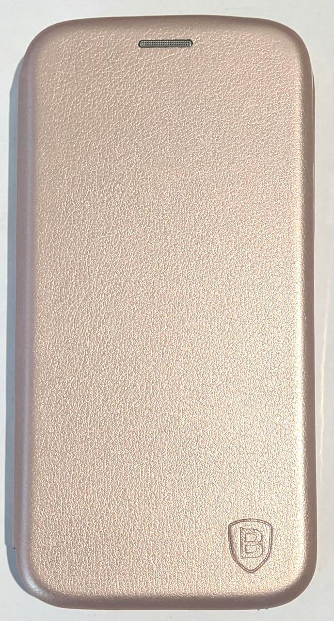 Чохол-книжка "Classy Level" для iPhone XR рожеве золото