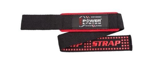 Лямки для тяги Power System XTR-Grip Straps PS-3430 Black/Red - фото 2