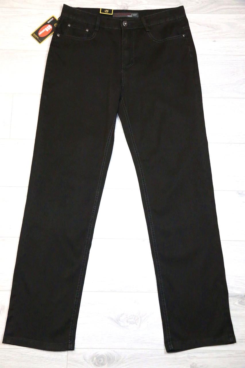 Джинси чоловічі літні Aviwgos класичні р. 40 Коричневий (018-37-12)