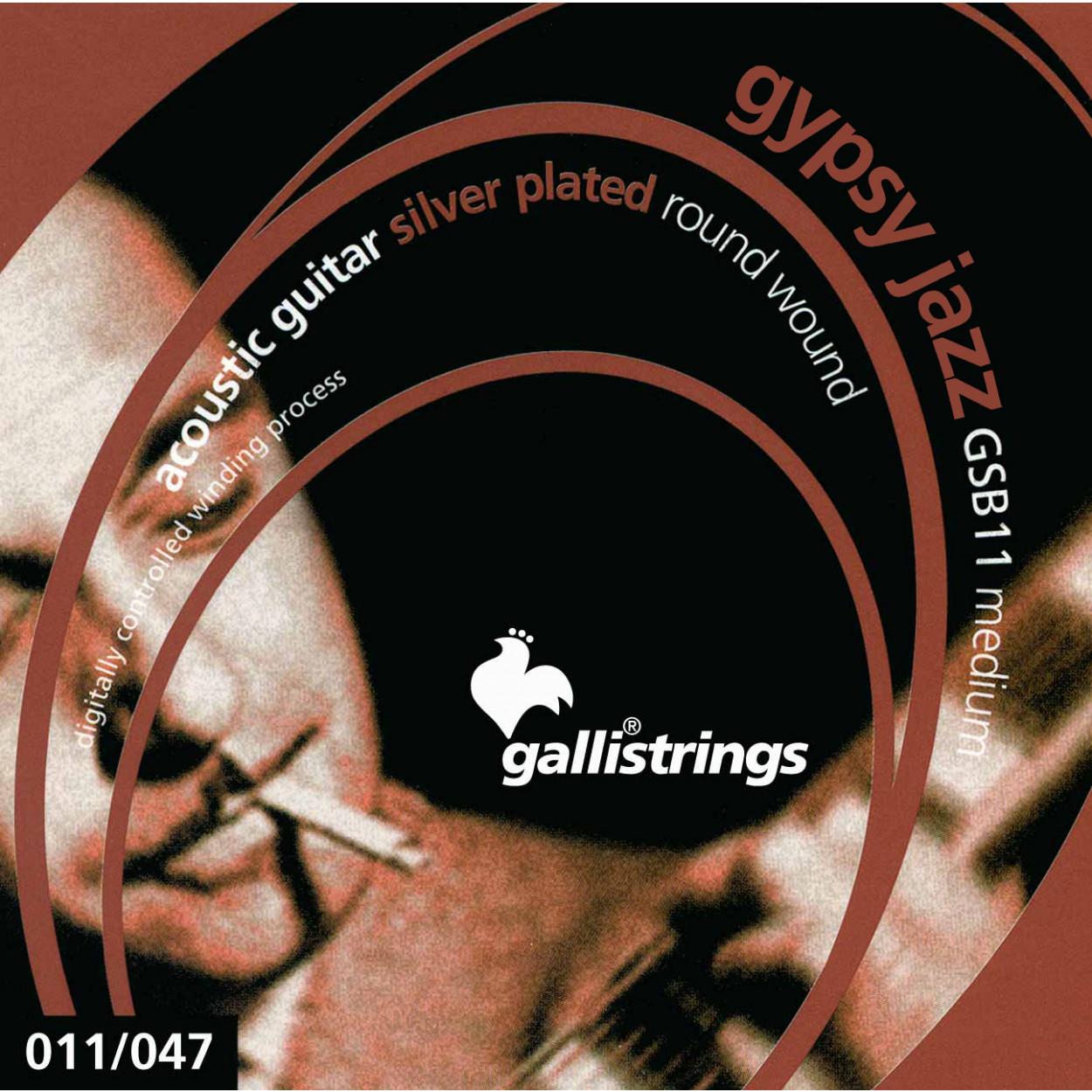 Струны для акустической гитары GalliStrings GSB11BE Ball End Medium (21161) Струны для акустической гитары GalliStrings GSB11BE Ball End Medium (21161)