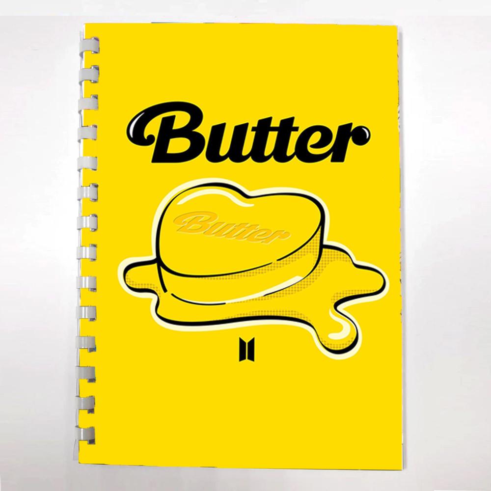 Блокнот Скетчбук k-pop Army BTS Butter (sk0059)