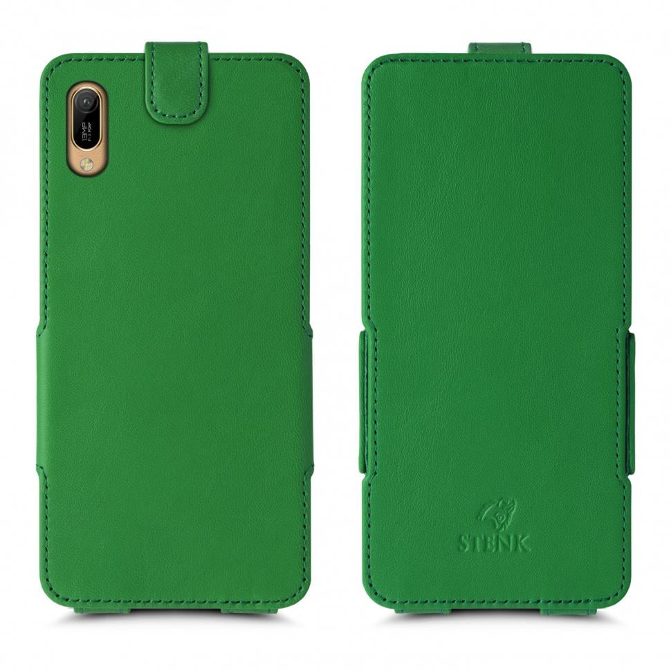 Чехол флип Stenk Prime для Huawei Y6 (2019) Зеленый (65516)