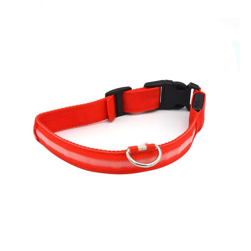 Ошейник светодиодный Lesko XS Red (2085744000) - фото 1 Ошейник светодиодный Lesko XS Red (2085744000) - фото 1