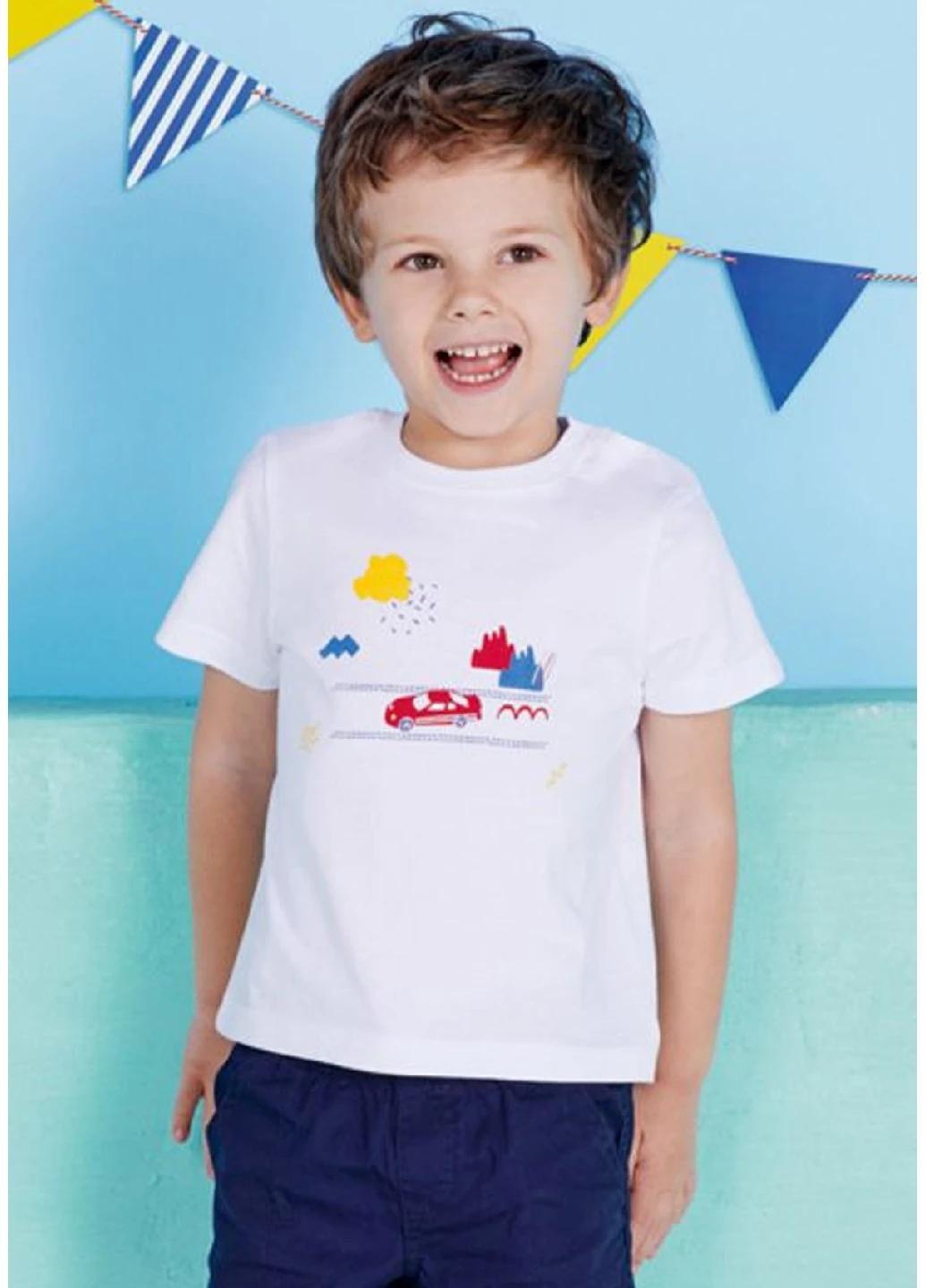 Набір футболок хлопчика Lupilu бавовна 98-104 см 3 шт. (VFB120DC_98-104) - фото 2 Набір футболок хлопчика Lupilu бавовна 98-104 см 3 шт. (VFB120DC_98-104) - фото 2