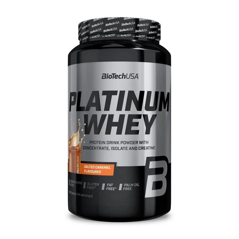 Протеин сывороточный BioTech Platinum Whey 1 кг Мороженое с бурбонской ванилью Протеин сывороточный BioTech Platinum Whey 1 кг Мороженое с бурбонской ванилью
