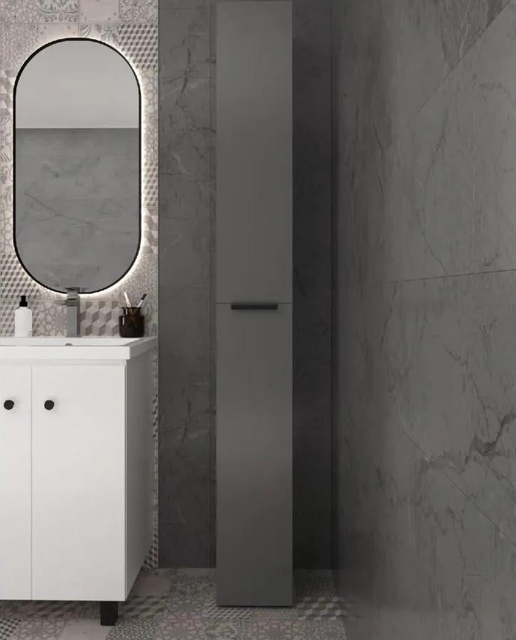 Шафа для ванної ШВК-34 Антрацит