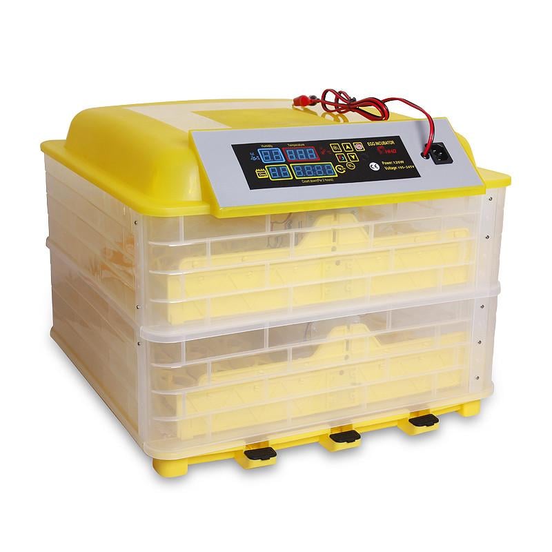 Інкубатор автоматичний HHD YS-96 на 96 яєць 220/12 В з регулятором вологості