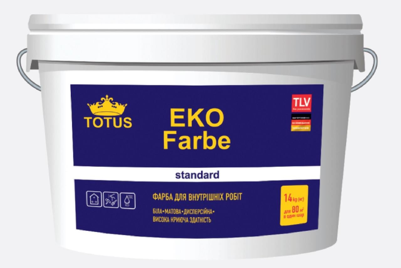 Краска для внутренних работ Totus Eco Farbe 14 кг