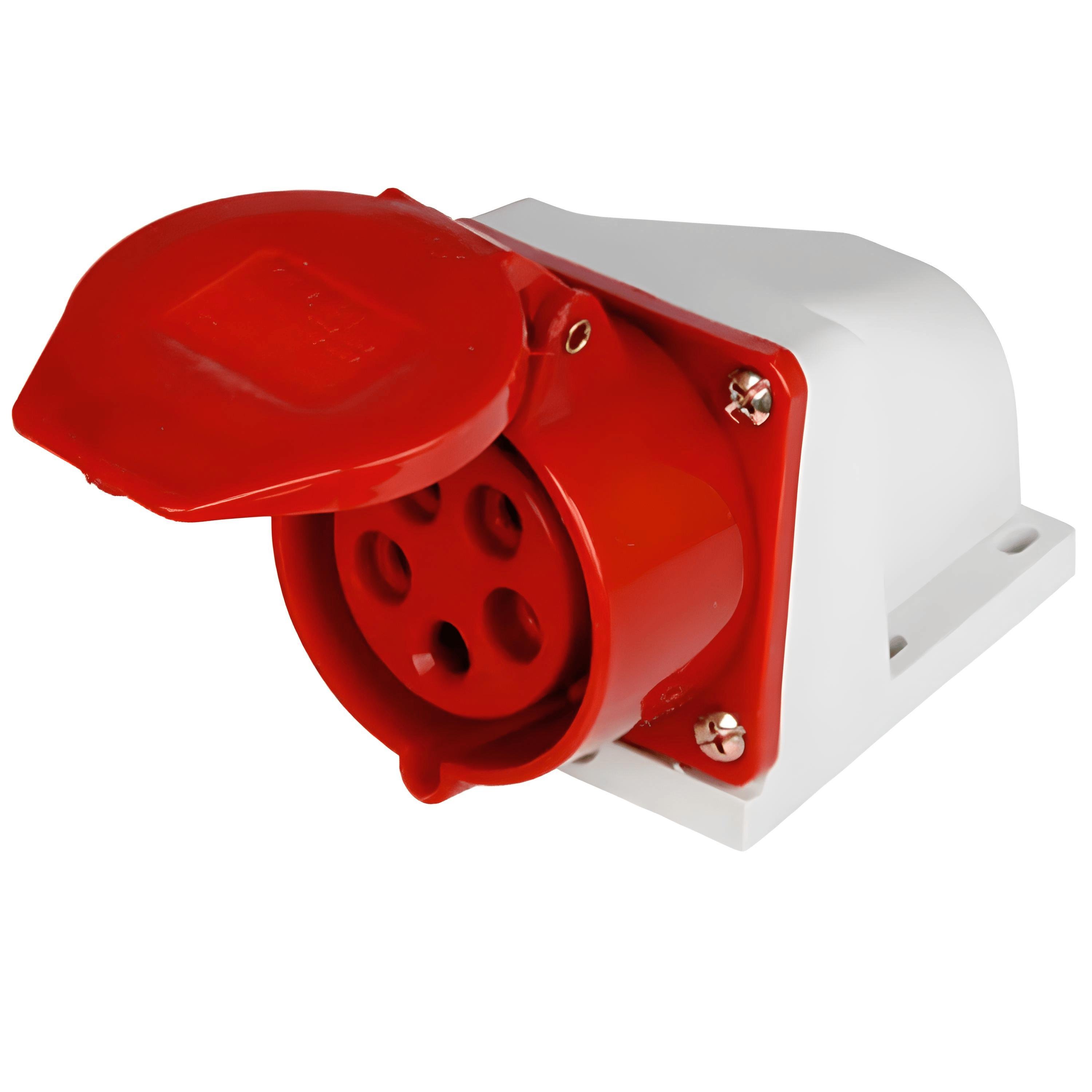 Силова розетка стаціонарна e.socket.pro.5.32 5п. 380В 32А (125)