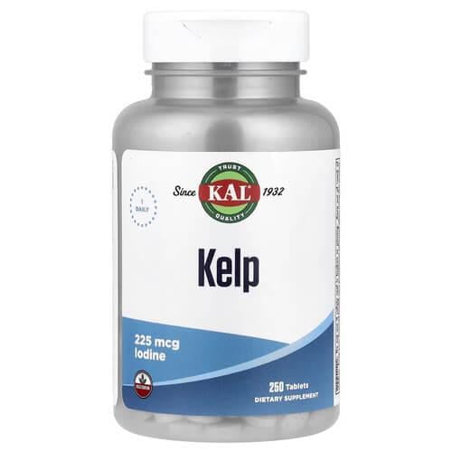 Йод KAL Kelp 250 табл. (CAL-75400)