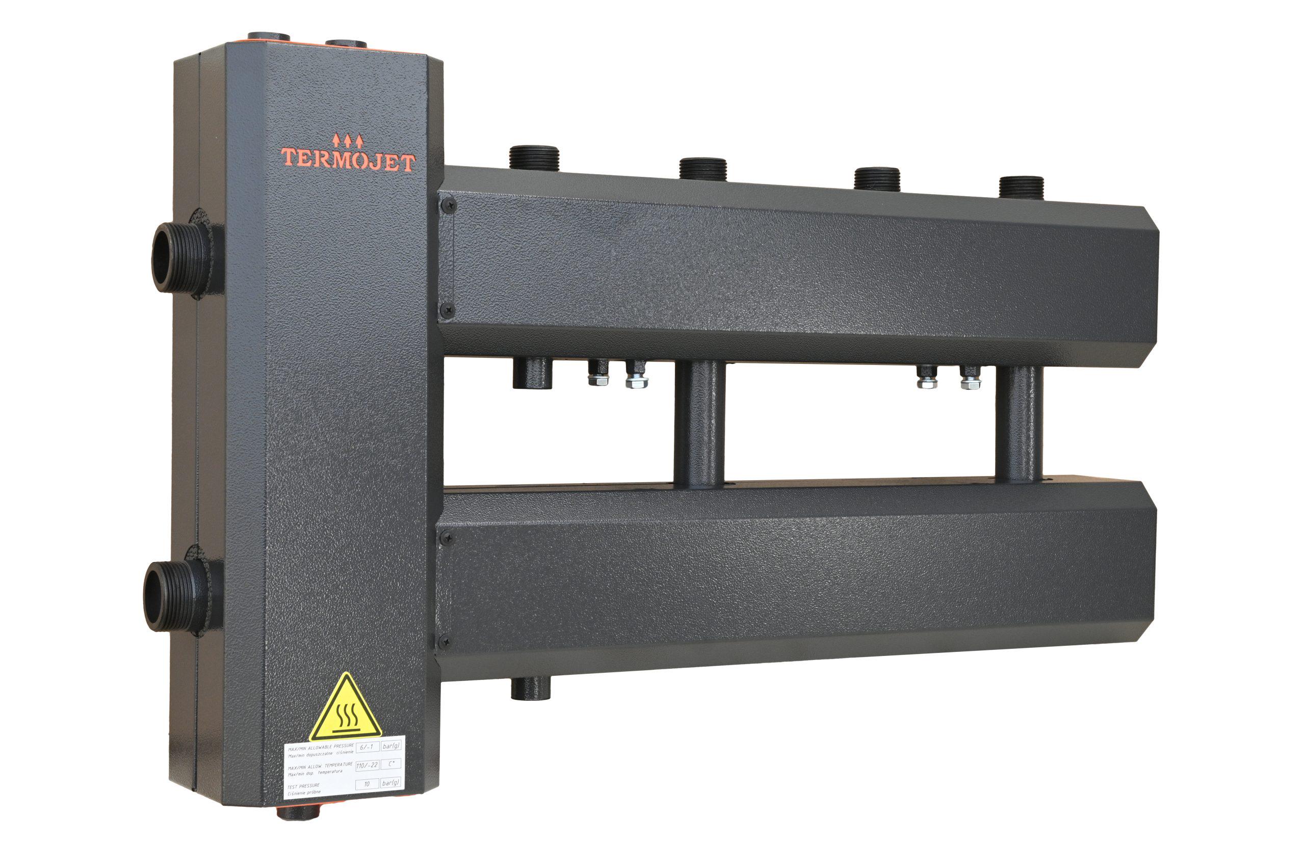 Колектор без теплоізоляції КГС22В.125/200 2+1 вверх (84040222L)