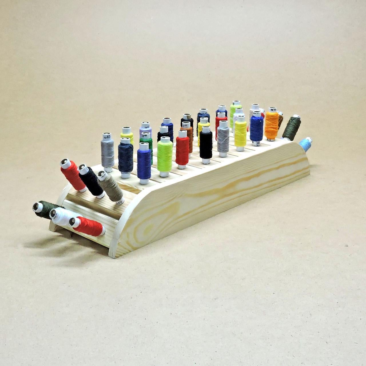 Органайзер для нитей из дерева Меланж 3Х12 (НТК-3121200)