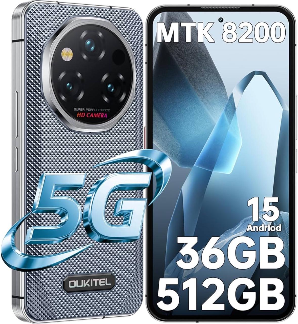 Смартфон Oukitel WP210 5G 12/512 Гб Global Version Grey (2760325579) - фото 2