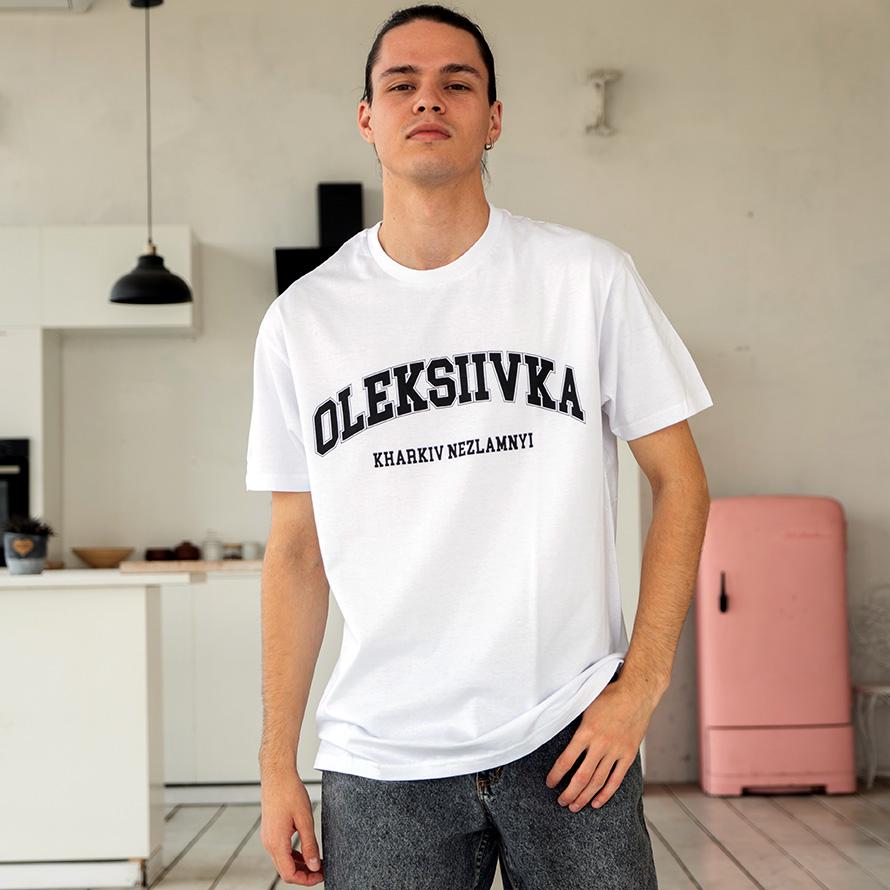 Футболка унисекс Cult Харьков Kharkiv Nezlamnyi Oleksiivka 4XL Белый (0000016549)