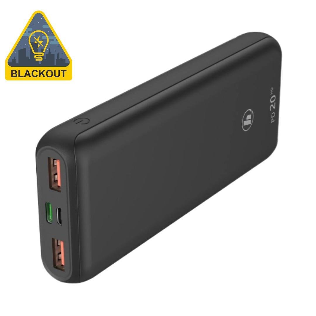 Повербанк Hama Supreme Quick Charge 3.0 Power Delivery 20000 mAh Черный - фото 2