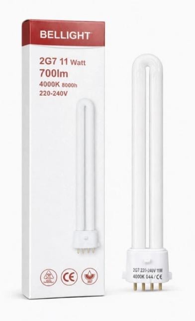 Лампа люминесцентная Bellight FL 230V 11W 2G7 4000K