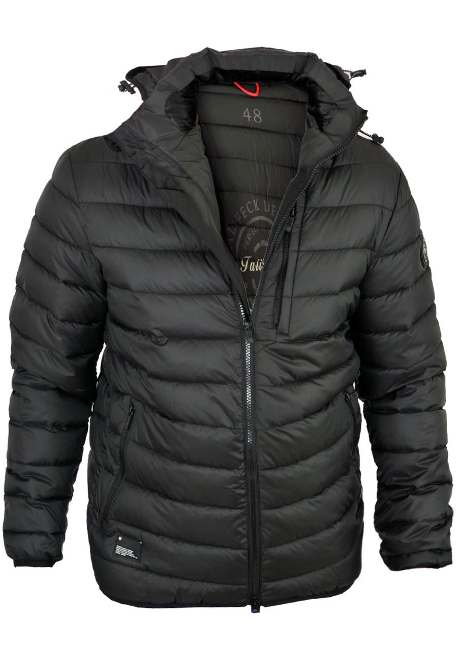 Куртка демісезонна чоловіча Talifeck 23-70786 Чорний (23-70786_43_64)