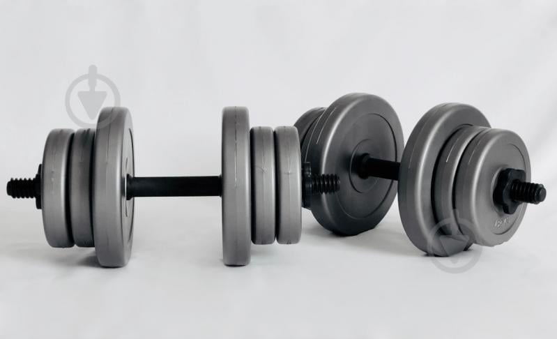 Гантели 2х10 кг Наборные WCG Grey