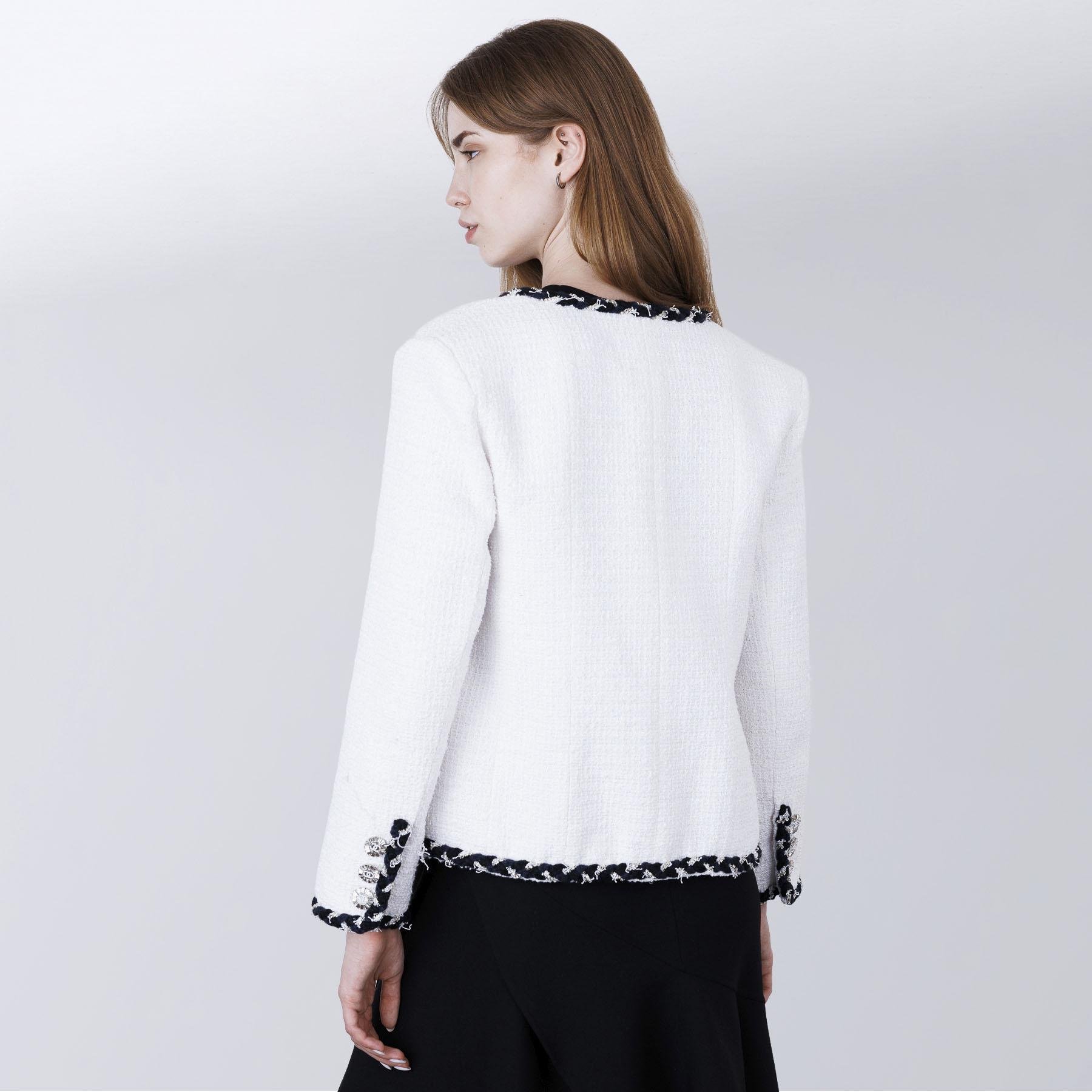 Жакет жіночий повсякденний Chanel M Білий (2797308119) - фото 2