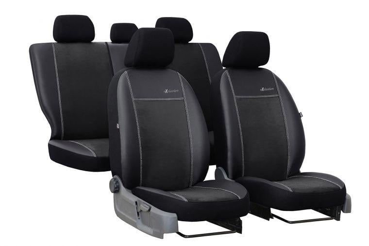 Авточехлы на сиденья Pok-ter Exclusive Geely MK 2006-2014 2002-2011 с черной вставкой экокожа (9015951)
