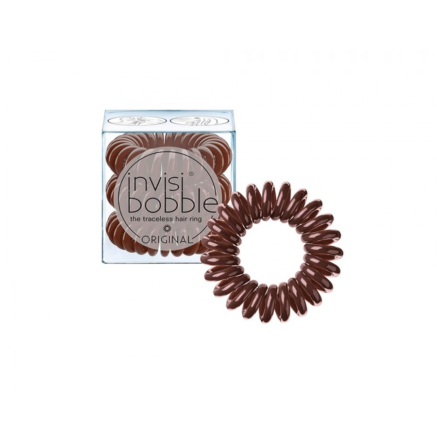 Резинка-браслет для волосся Invisibobble Pretzel Brown 3 шт. (1459098100)