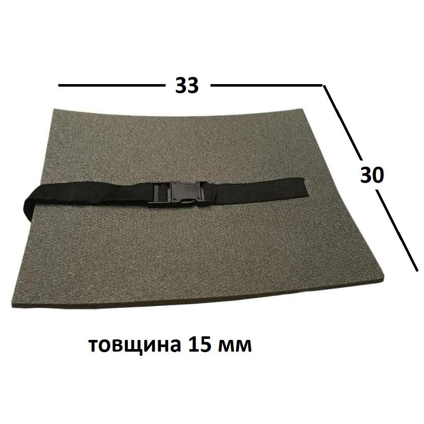 Сидушка туристическая SK0005 33х30 см Grey (da97108b) - фото 2