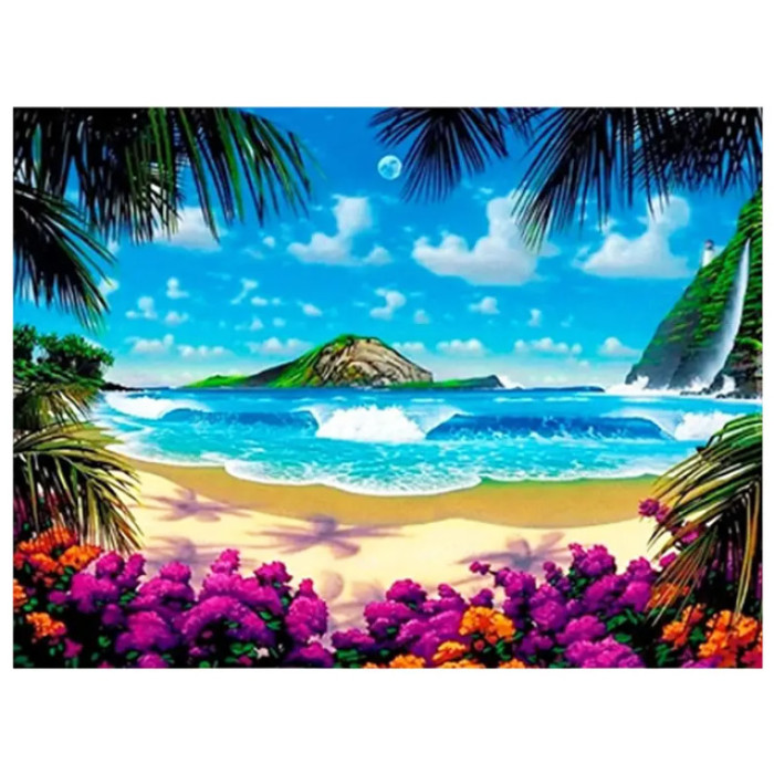 Алмазна мозаїка за номерами Josef Otten Тропіки полотно на рамі 30x40 см (MTT-191990)