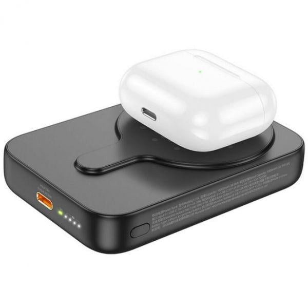 Повербанк Hoco J117A 10000 mAh Черный (1612187) - фото 3 Повербанк Hoco J117A 10000 mAh Черный (1612187) - фото 3