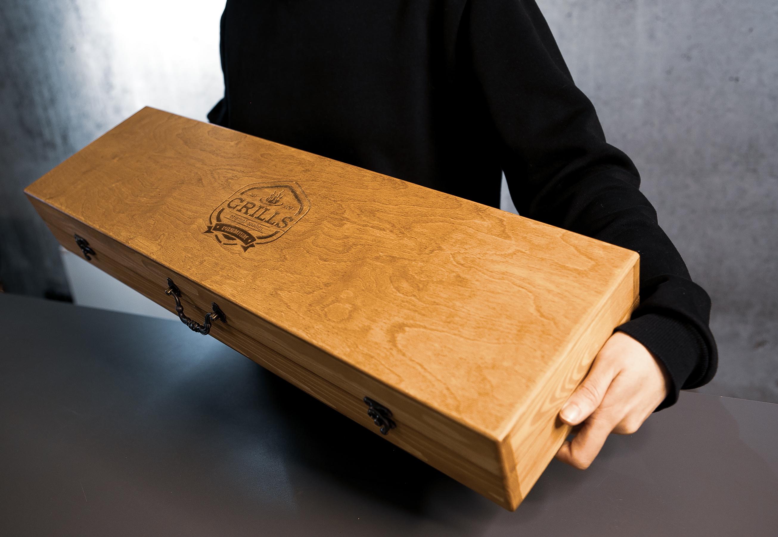 Шашлычный набор Grills L Светлое дерево - фото 2 Шашлычный набор Grills L Светлое дерево - фото 2