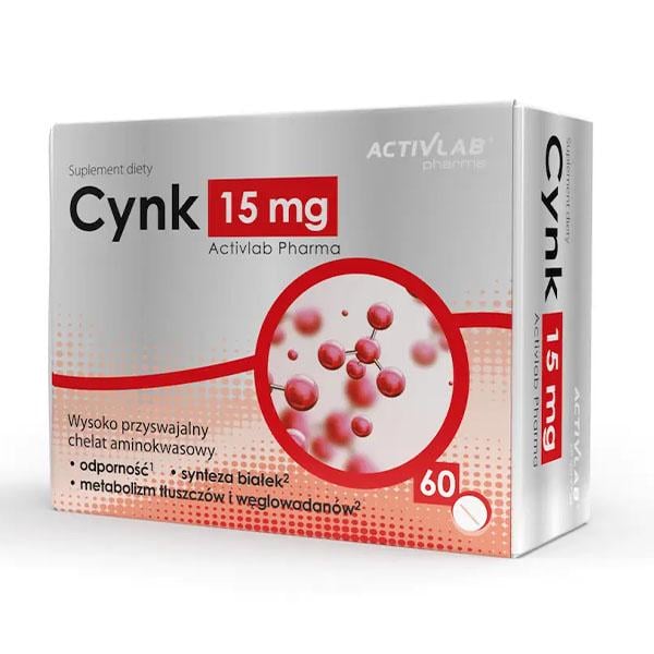 Мікроелемент Цинк для спорту Activlab Cynk 15 мг 60 табл. (000025186)
