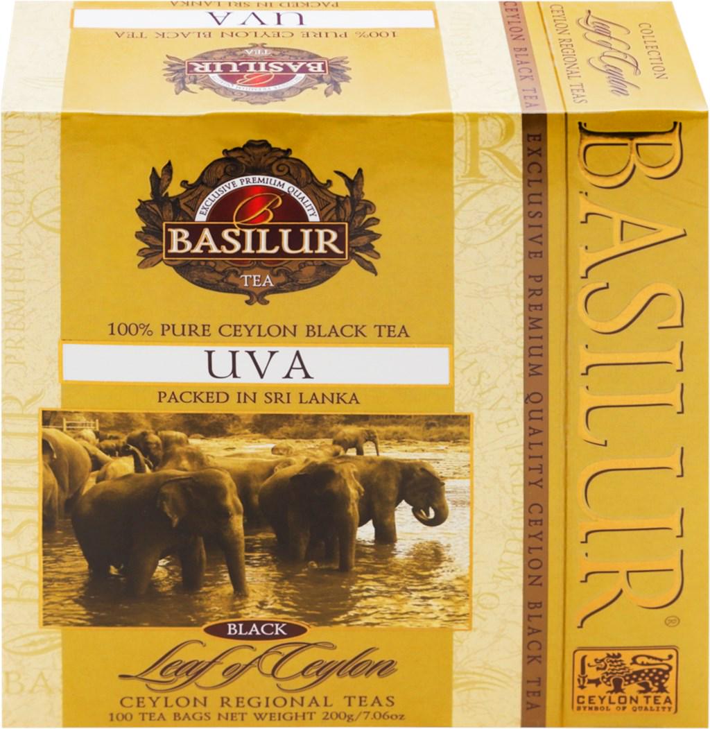 Чай черный в пакетиках Basilur Uva 100 шт. х 2 ч 200 ч (4792252007123) Чай черный в пакетиках Basilur Uva 100 шт. х 2 ч 200 ч (4792252007123)