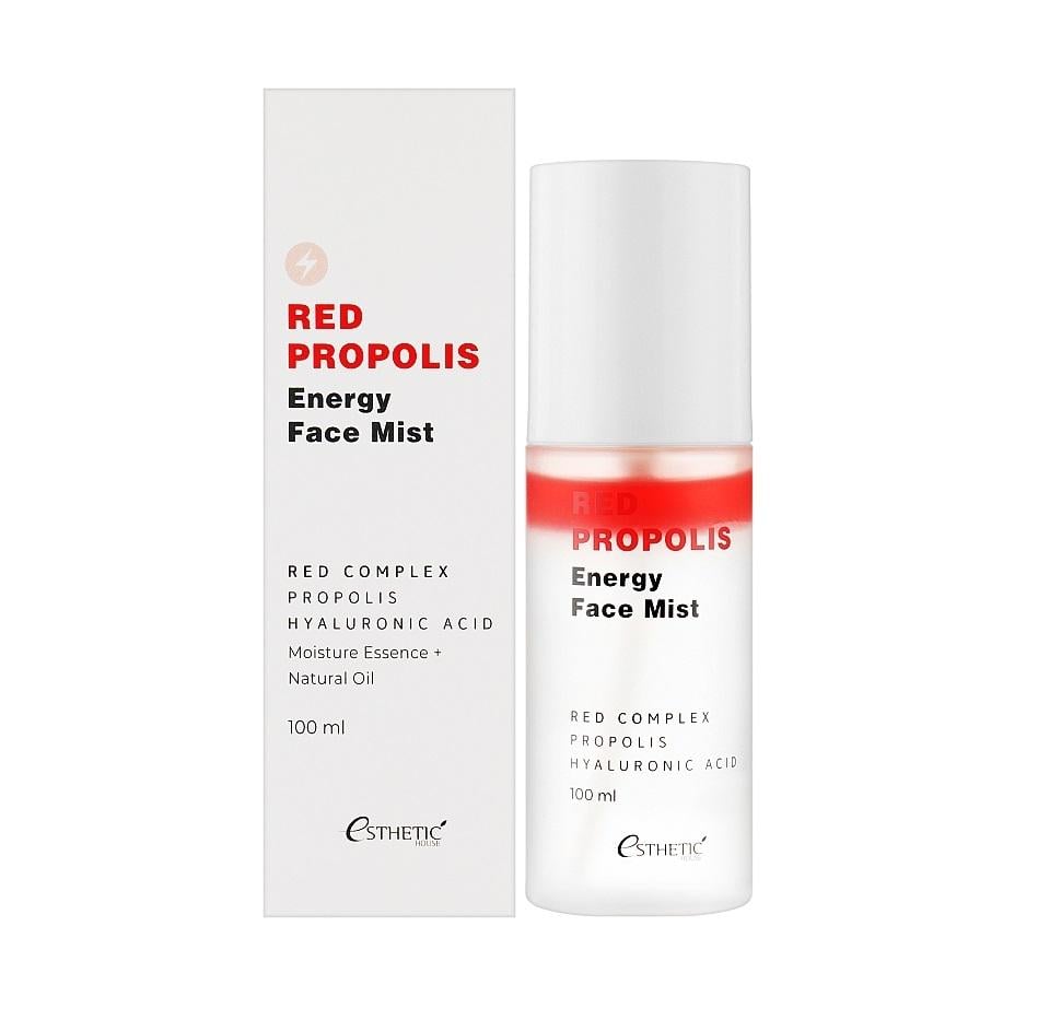 Спрей для обличчя з прополісом Red Propolis Energy Face Mist Esthetic House 100 мл (8809450012692)