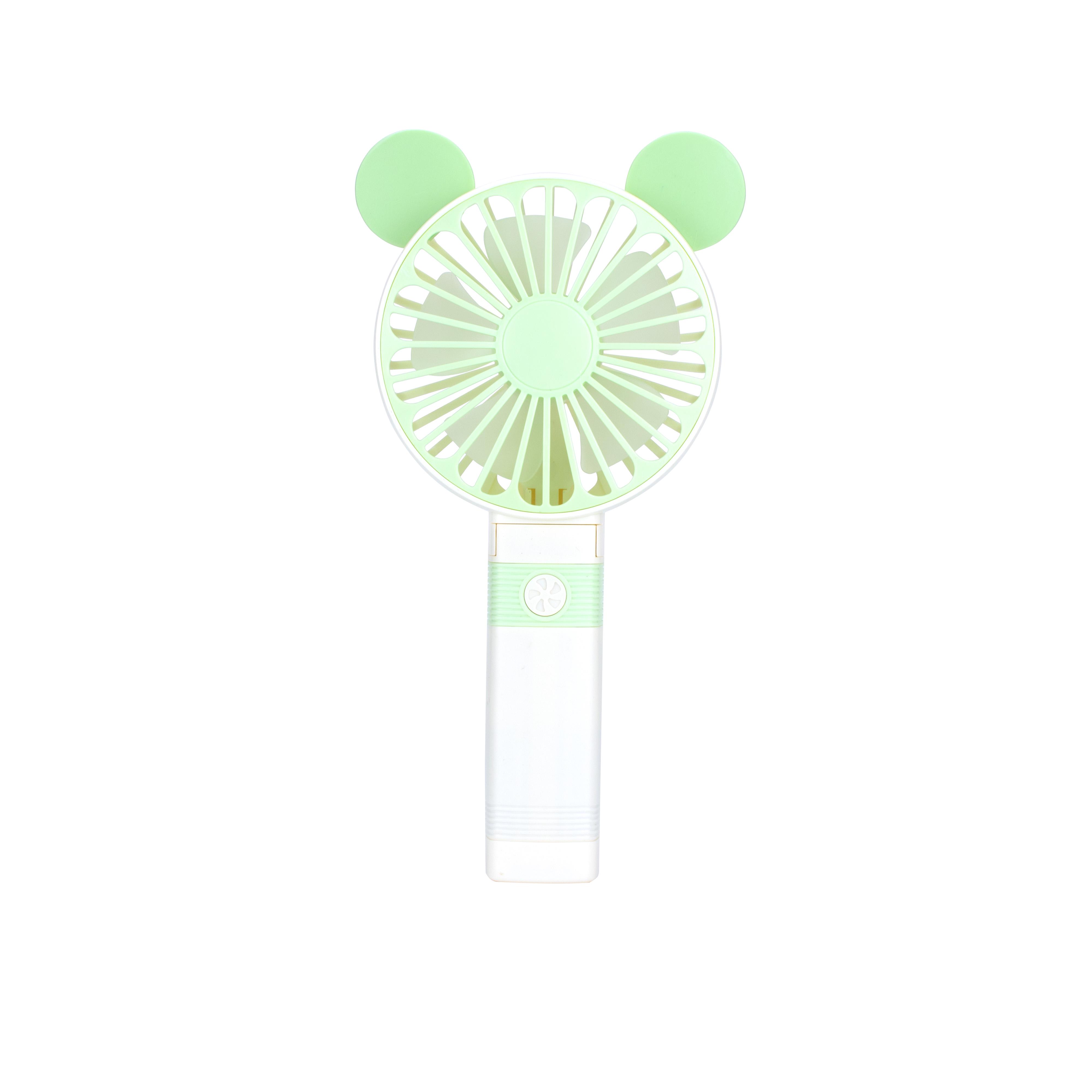 Портативний вентилятор DianDi SQ-2163 на акумуляторі White/Green - фото 2 Портативний вентилятор DianDi SQ-2163 на акумуляторі White/Green - фото 2