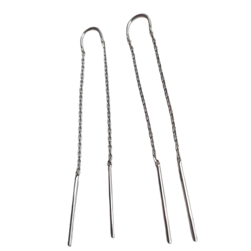Серьги из серебра