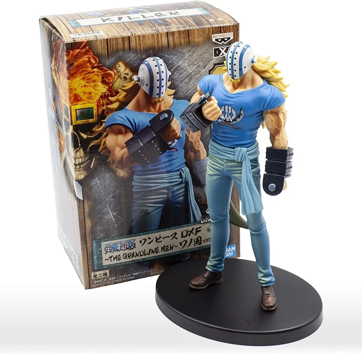 Фигурка для геймеров Bandai Spirits DXF THE GRANDLINE MEN One Piece Killer 17 см (B OP K 17)