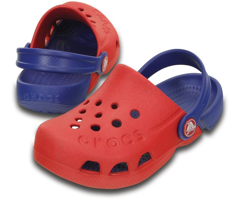 Сабо дитячі Crocs Electro Clog р. 24/25 Pepper/Cerulean (8953)