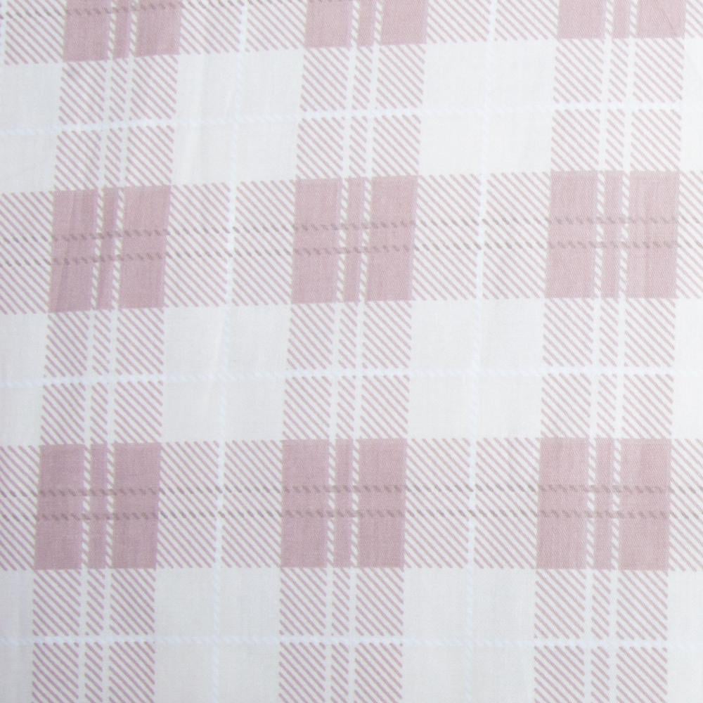 Тканина бавовна сатин для постільної білизни натуральна S-989170-В клітинка 120 гр/м2 Бейліс (27324)