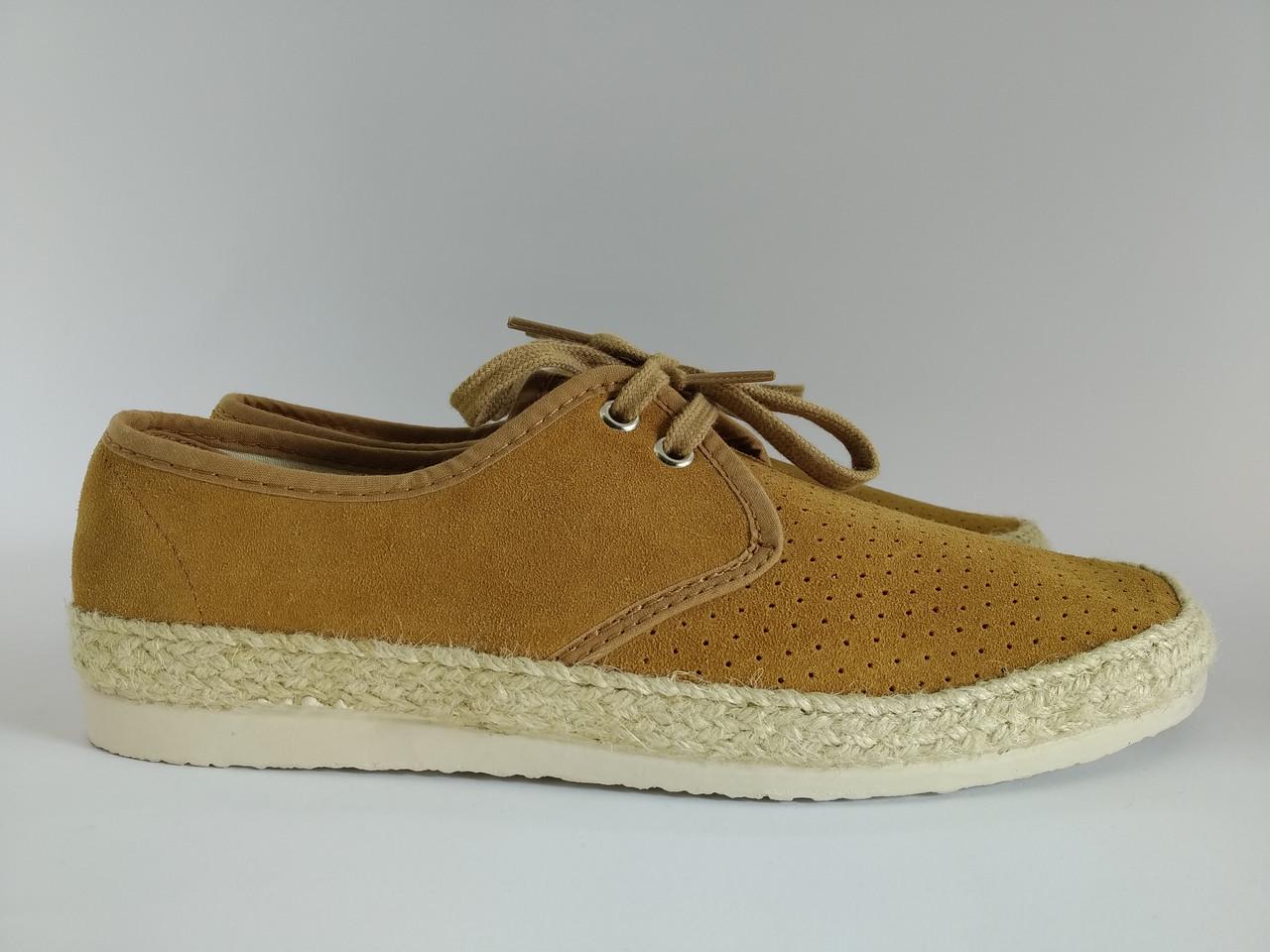 Еспадрильї чоловічі Bata замшеві р. 40 25,5 см Коричневий (917600103)