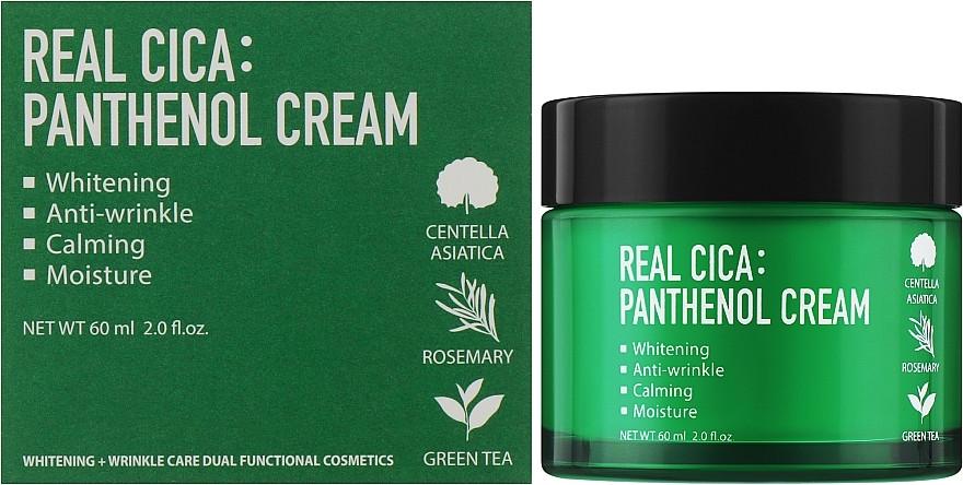 Крем для обличчя Fortheskin Real Cica Panthenol Cream з заспокійливим центеллою 60 мл (2072052079) - фото 2