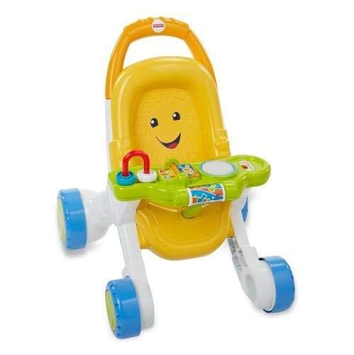 Музыкальная коляска-ходунки Fisher-Price Stroll Learn Walker Yellow (XT06)