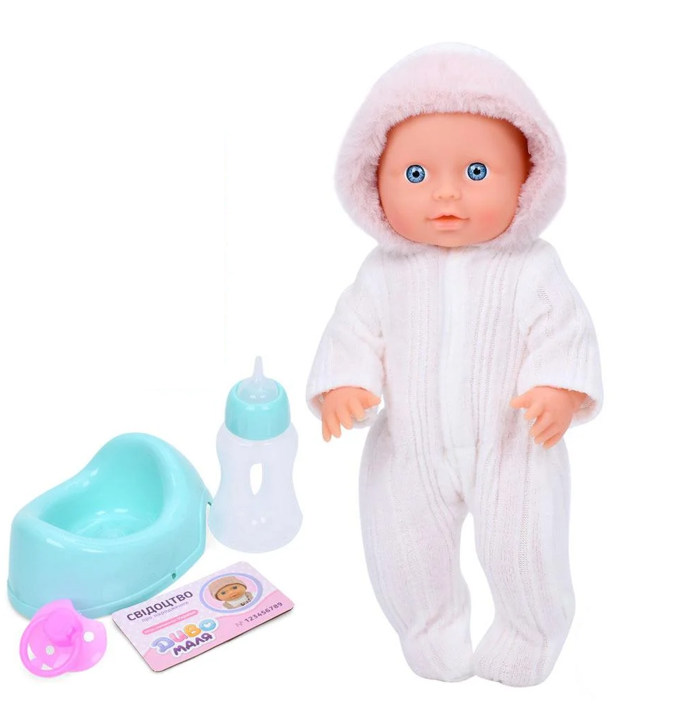 Кукла-пупс Bambi Чудо Малыш пьет-писает горшок/бутылочка/соска (YL2425B-H-DM-UA)