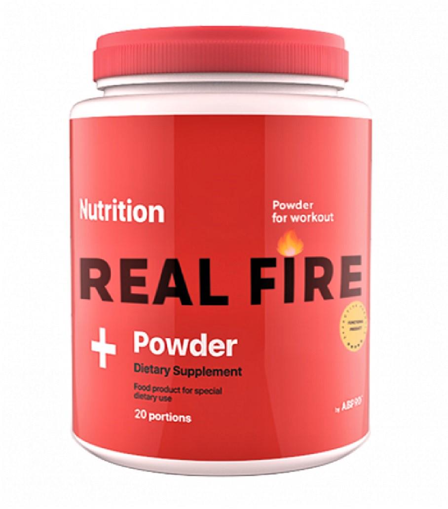 Комплекс до тренировки AB PRO Real Fire 250 г 20 порций Апельсин