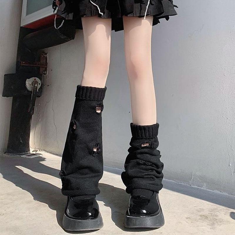 Гетри клеш рвані One size Чорний (2135) - фото 2