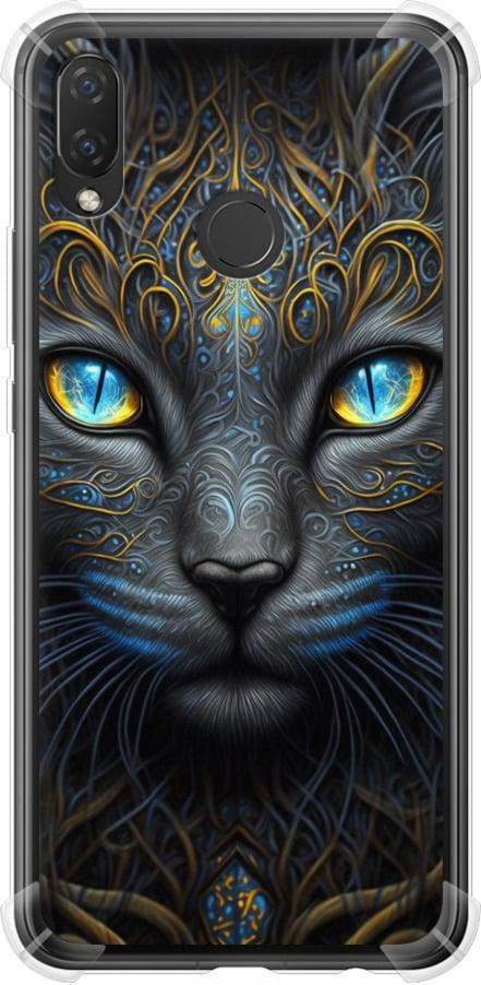 Чехол на Huawei P Smart Plus Кошка (5548sp-1555-42517)