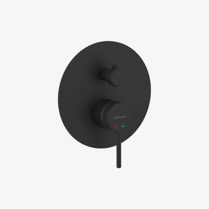Змішувач прихованого монтажу Excellent PI 3-функціональний Чорний матовий (AREX.1247BL)