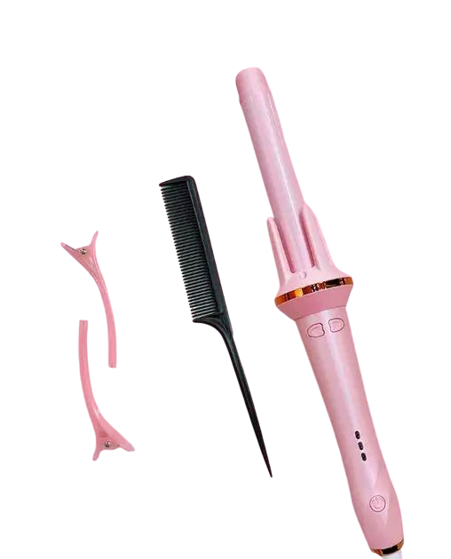 Плойка для завивки волос 2 зажима Hair Curler AND LY-884 с турмалиновым покрытием и вращающимся кабелем Розовый (opt-104134) Плойка для завивки волос 2 зажима Hair Curler AND LY-884 с турмалиновым покрытием и вращающимся кабелем Розовый (opt-104134)
