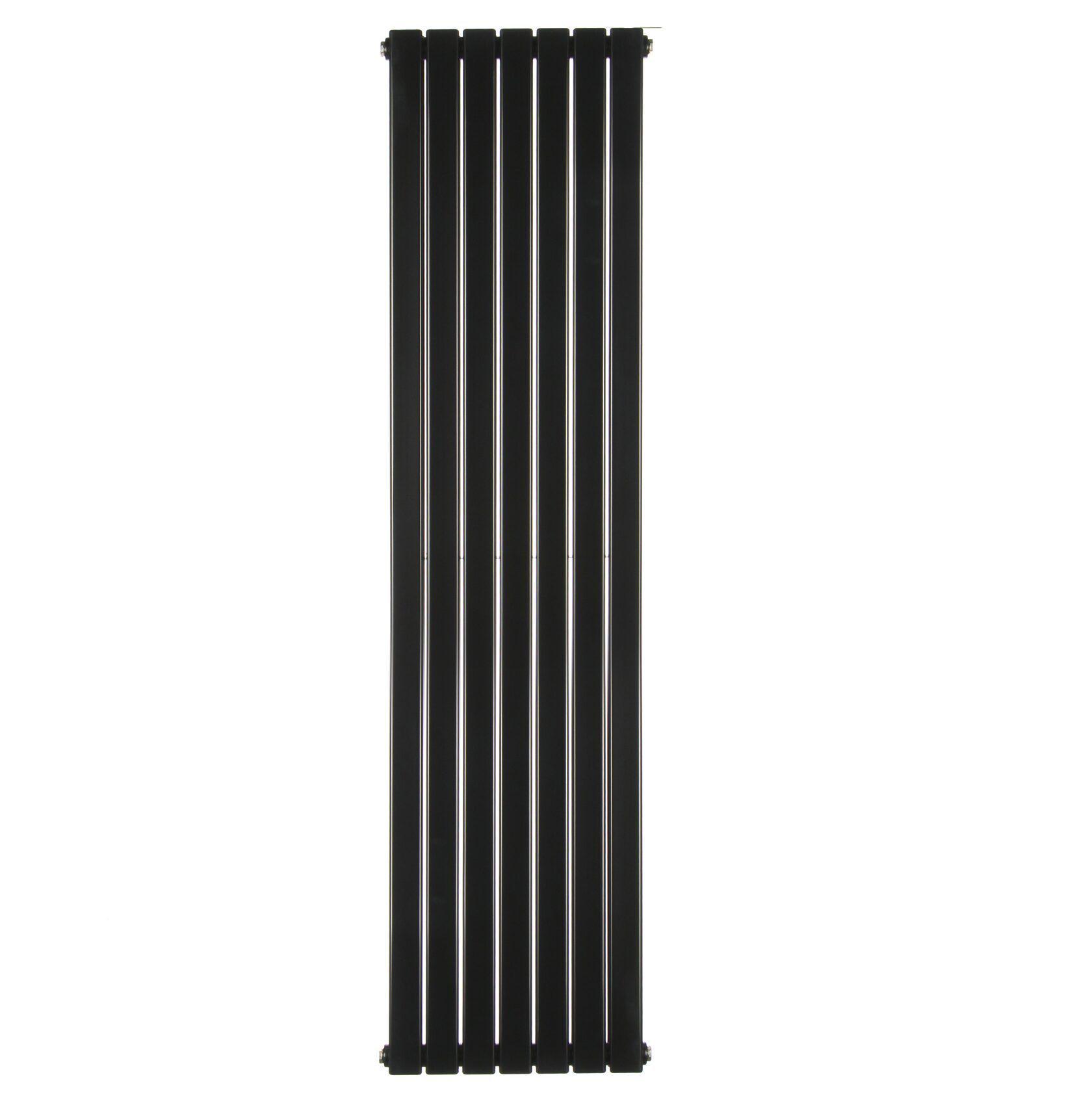 Радиатор дизайнерский вертикальный Betatherm Blende 2 1600x394 мм Черный матовый (BT-B2V 2160/07 9005M 99)