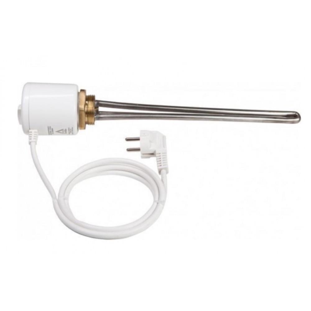 Тен прямой Tenko RS 2,0 кВт резьба 1" 1/4 с термостатом нержавеющая сталь (96306)